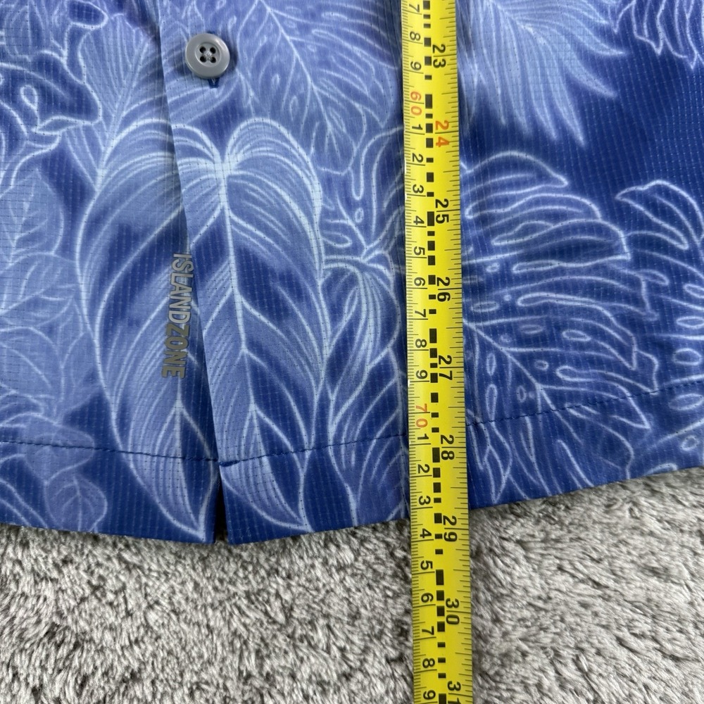 Tommy Bahama Mens S Blue Florida Gators Camp Shirt Bahama Coast Tropical UPF - Picture 8 of 9